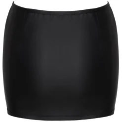 Cottelli Collection - Minirok met Strassrits - Zwart