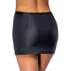 Cottelli Collection - Minirok met Strassrits - Zwart