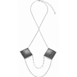 Cottelli Collection – Nipple Jewellery Chain – Zilver