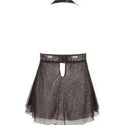 Cottelli Collection - Plus Size Nachtjurkje Met Open Cups