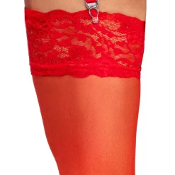 Cottelli Collection – Stockings – Rood