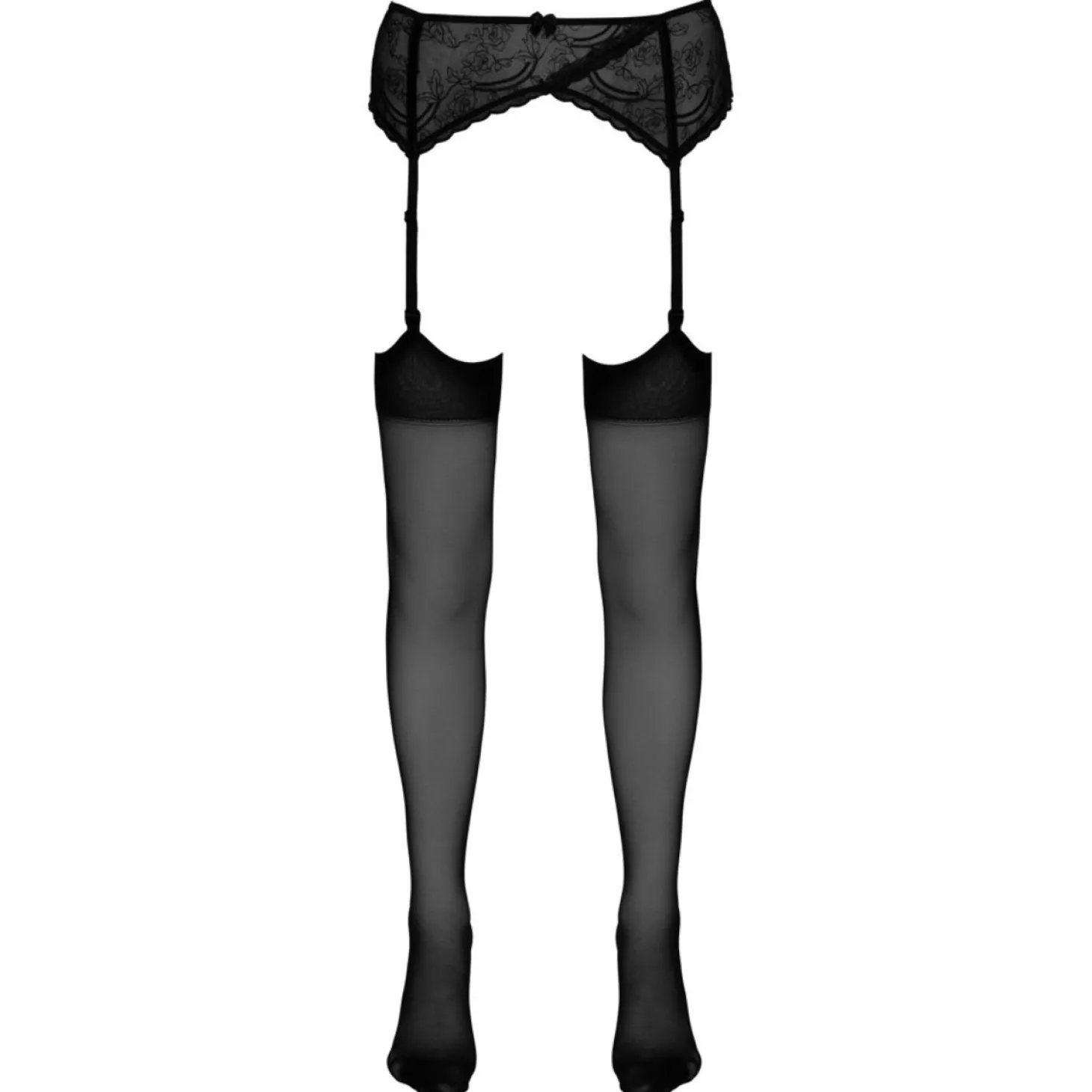 Cottelli Collection - Stockings - Zwart