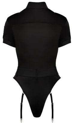 Cottelli COSTUMES – Suspender Body Special Police – Zwart