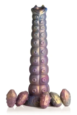 Creature Cocks - Deep Invader Tentacle Ovipositor Siliconen Dildo met Eitjes
