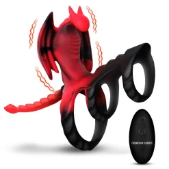 Creature Cocks - Dragon Flight Vibrerende Penisring - 9,9 cm