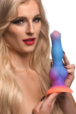Creature Cocks - Glow-in-the-dark Siliconen Alien Dildo