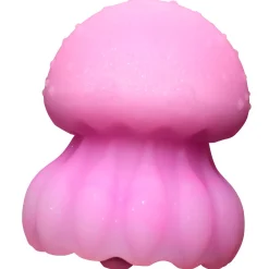 Creature Cocks - Glow Jelly Likkend & Vibrerende Clitoris Stimulator - Roze
