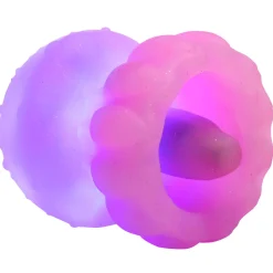 Creature Cocks - Glow Jelly Likkend & Vibrerende Clitoris Stimulator - Roze