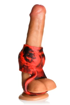 Creature Cocks - Hell Hound Ballstretcher - Rood