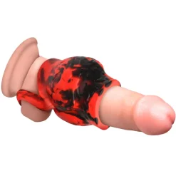 Creature Cocks - Hell Hound Ballstretcher - Rood