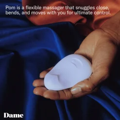 Dame - Pom Flexibele Vibrator - Ice