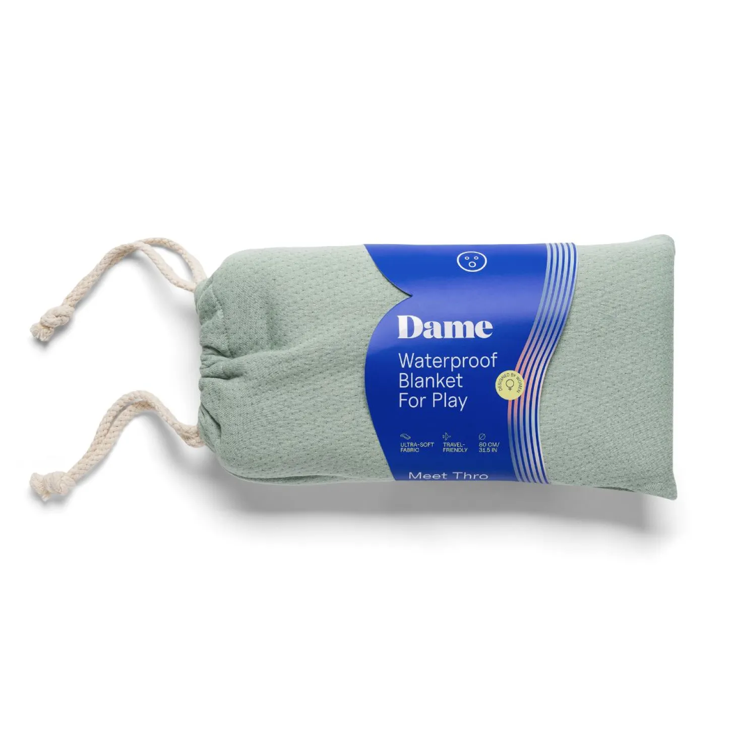 Dame Products - Thro Speelkleed – Sage