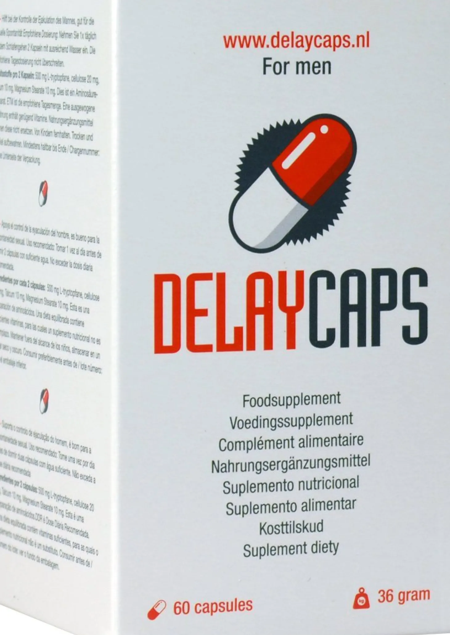 Delaycaps - 60 capsules