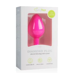 Diamond Plug Medium - Roze