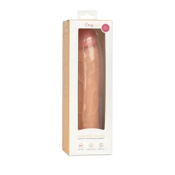 Dildo zonder ballen 22,5 cm - beige