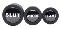 Dirty Words Buttplug Set