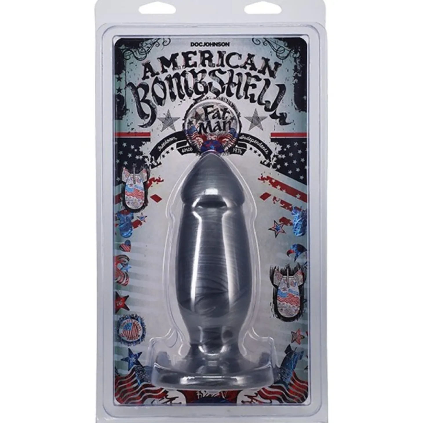 Doc Johnson - American Bombshell Fat Man - Grijs