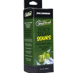 Doc Johnson - GoodHead Juicy Head Dry Mouth Spray Sour - Appel - 60 ml