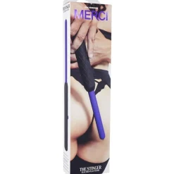 Doc Johnson - Merci The Stinger Electroplay Wand - Zwart