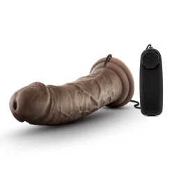 Dr. Skin - Dr. Joe Vibrator Met Zuignap 20 cm - Chocolate