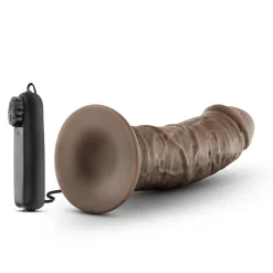 Dr. Skin - Dr. Joe Vibrator Met Zuignap 20 cm - Chocolate