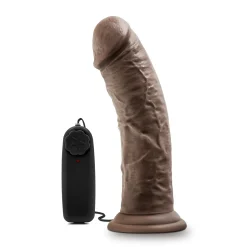 Dr. Skin - Dr. Joe Vibrator Met Zuignap 20 cm - Chocolate
