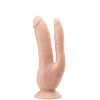 Dr. Skin - Dubbele Dildo 21 cm - Vanilla