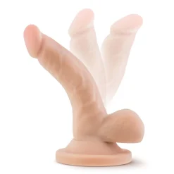 Dr. Skin - Mini Dildo Met Zuignap 12 cm - Beige