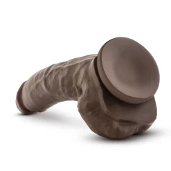 Dr. Skin - Mr. Mayor Dildo Met Zuignap 22,8 cm - Chocolate