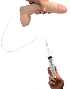 Dual Density Spuitende Dildo - 25 cm