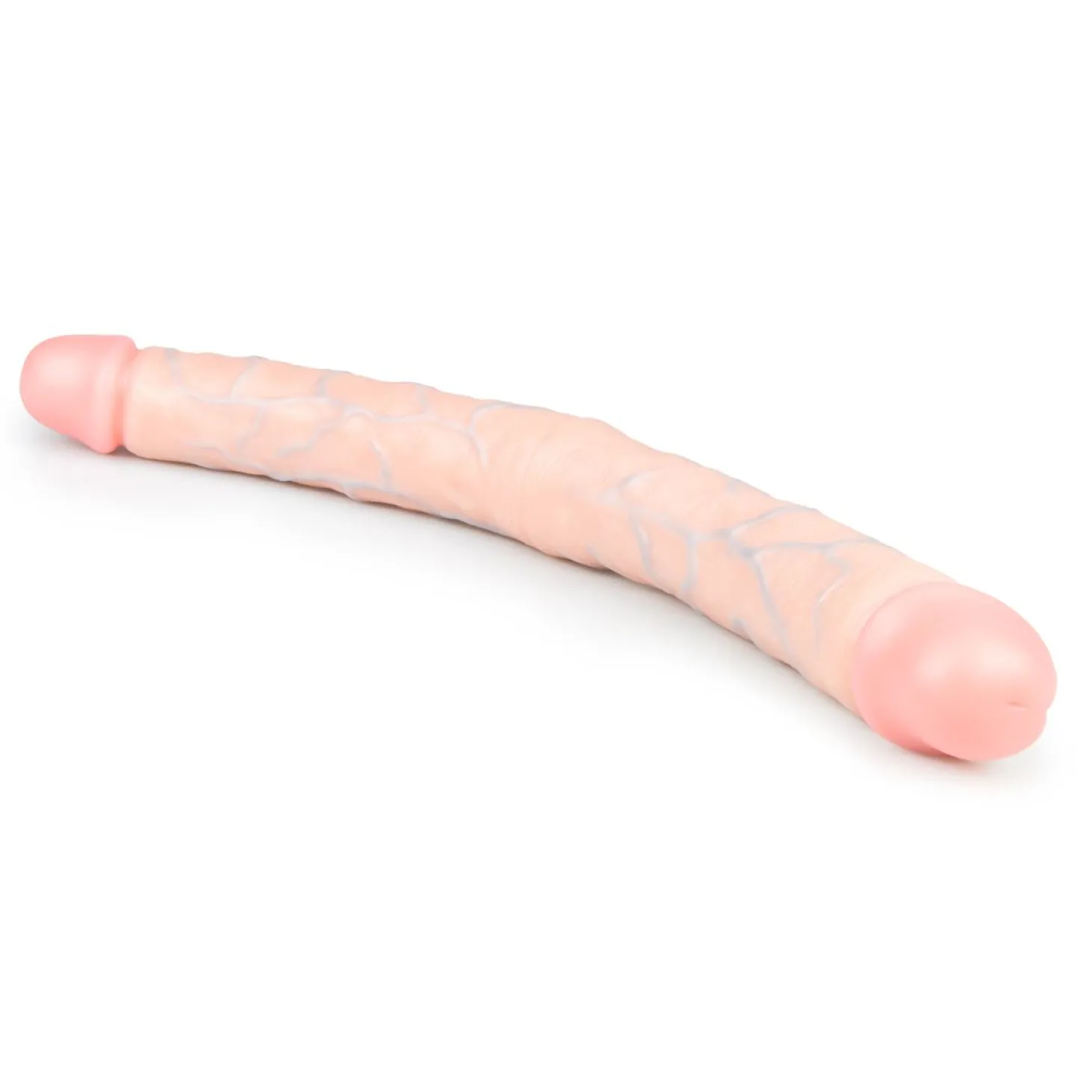 Dubbele Dildo Beige - 50 cm