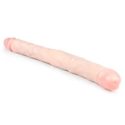 Dubbele Dildo Beige - 50 cm