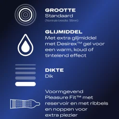 Durex Condooms Orgasm Intense - 10 stuks