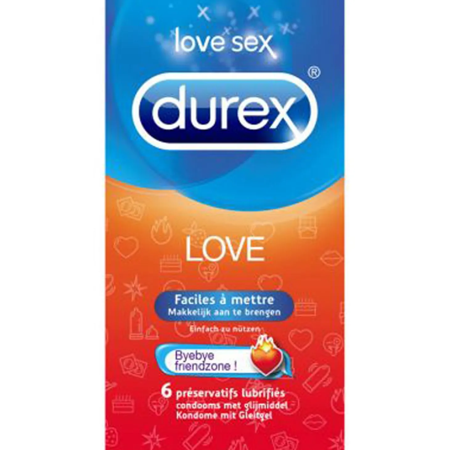 Durex Emoji Love - 6 stuks
