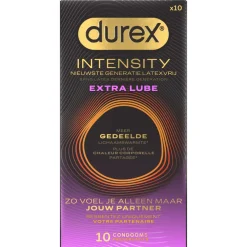Durex - Intensity Condooms Extra Lube - 10 Stuks