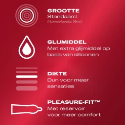 Durex Thin Feel Condooms Extra Dun - 10 stuks