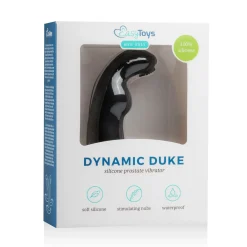 Dynamic Duke Geribbelde Prostaat Vibrator - Zwart