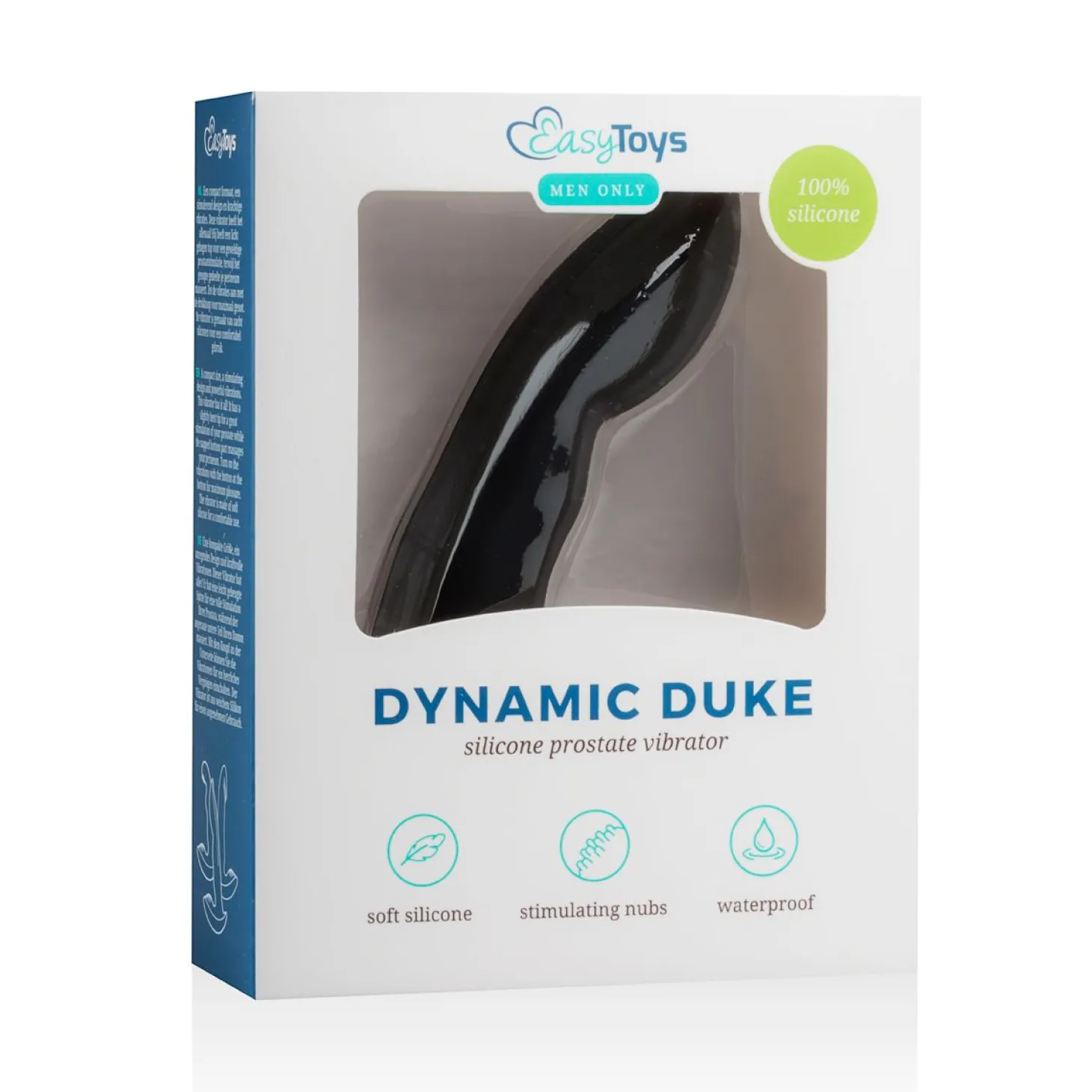 Dynamic Duke Prostaatvibrator - Zwart
