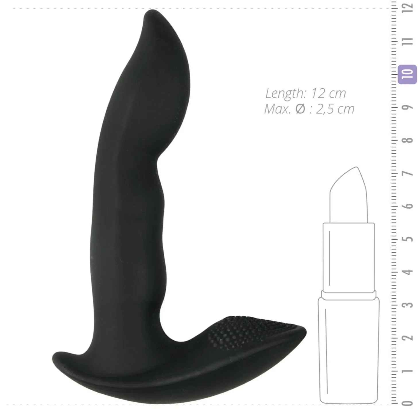 Dynamic Duke Prostaatvibrator - Zwart