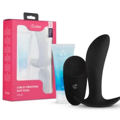 Easy Choice Vibrerende Buttplug & Glijmiddel - Gift Set