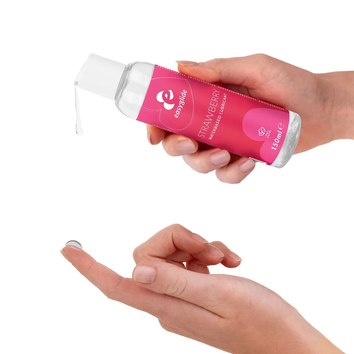 EasyGlide Aardbeien Glijmiddel op Waterbasis - 150 ml