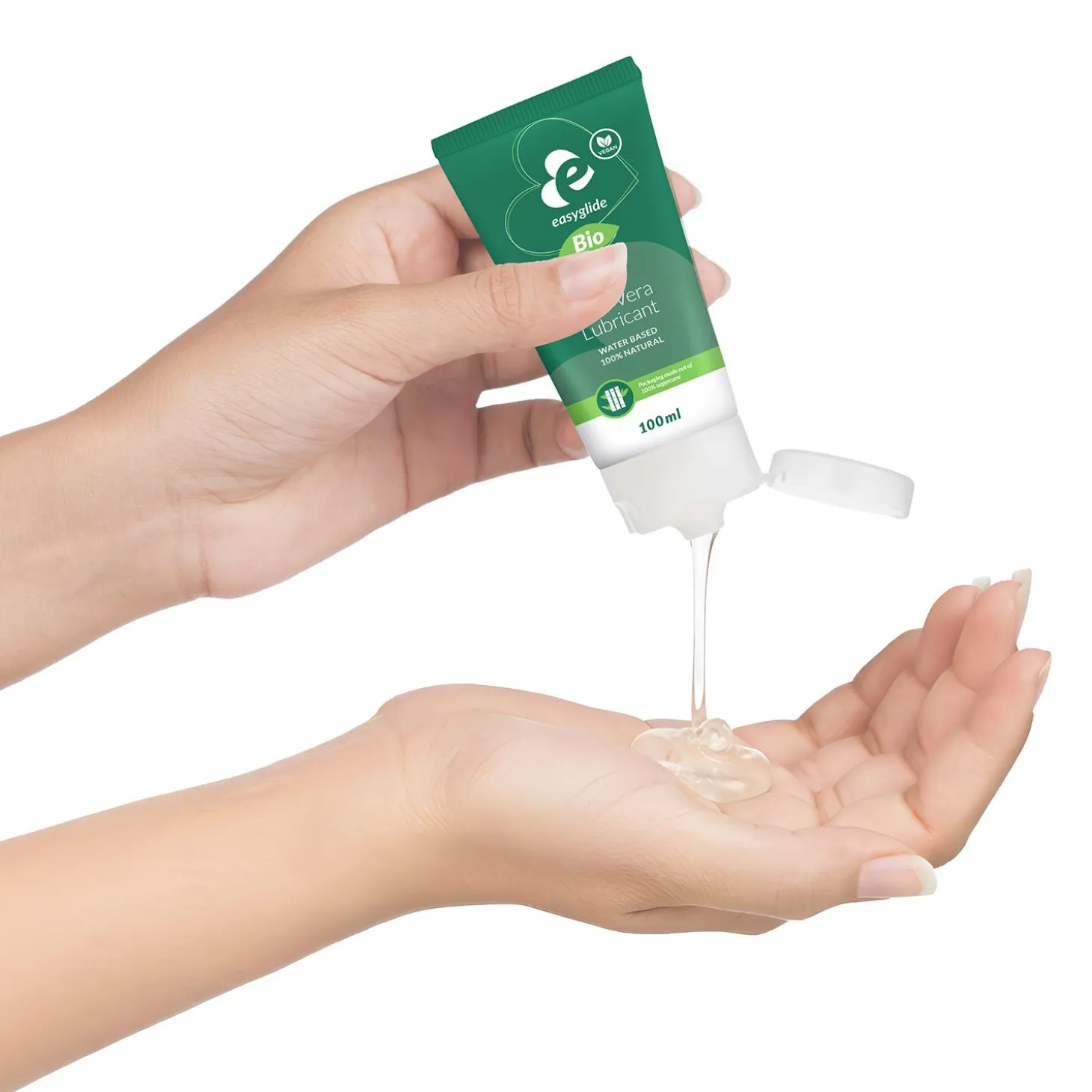 EasyGlide - Bio & Natural Glijmiddel op Waterbasis Aloë vera - 100 ml