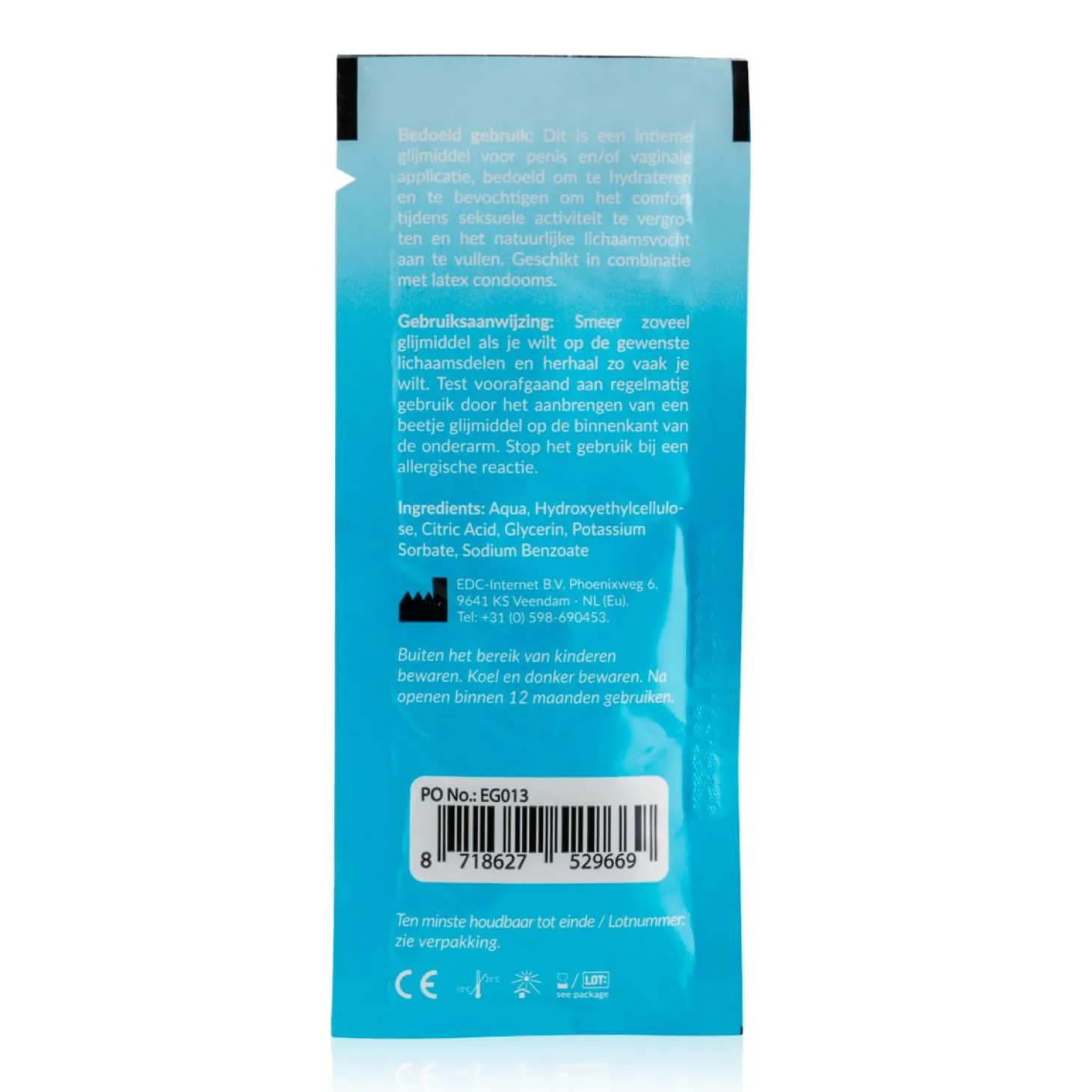 EasyGlide - 10 ml Glijmiddel Zakje - Waterbasis
