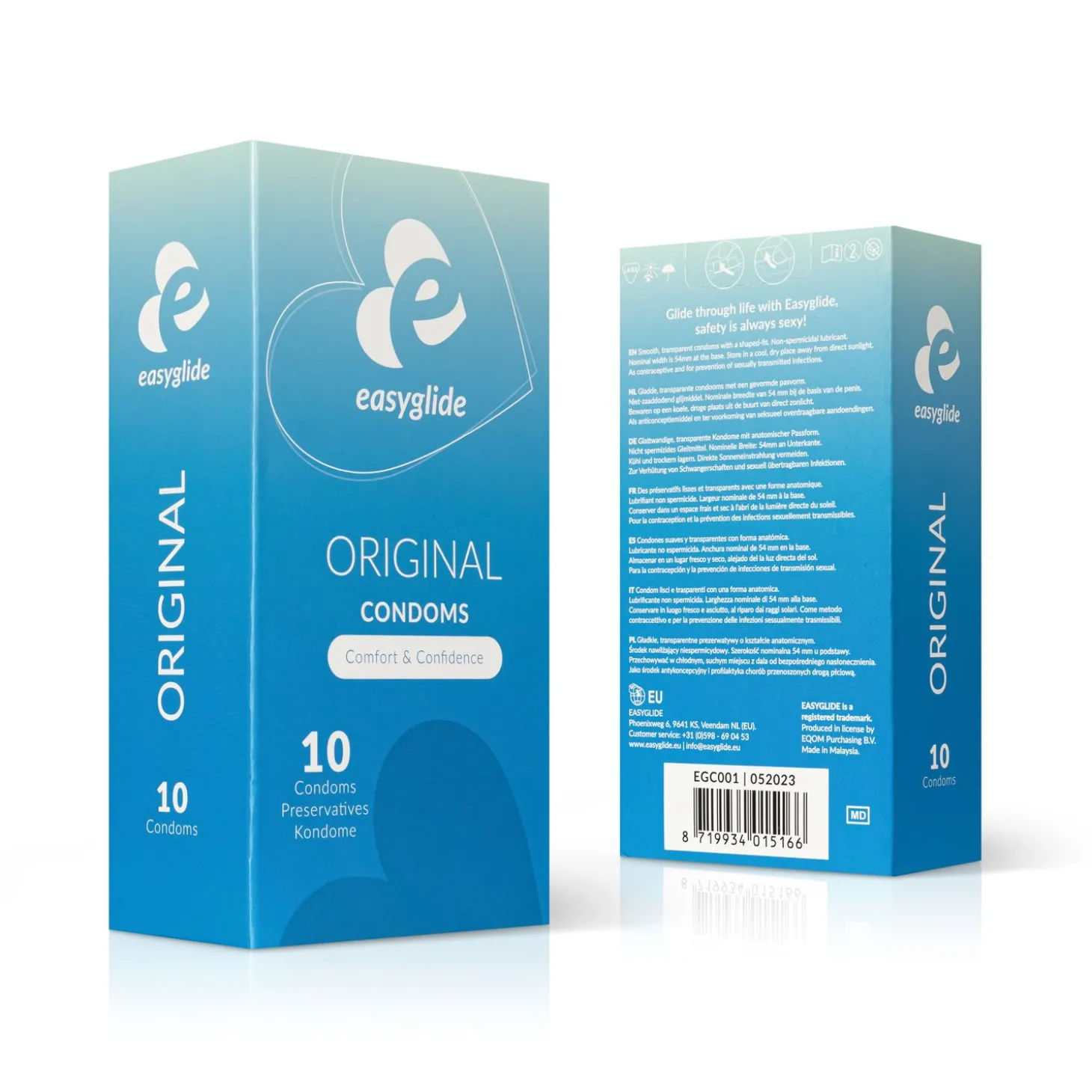 EasyGlide - Original Condooms - 10 stuks