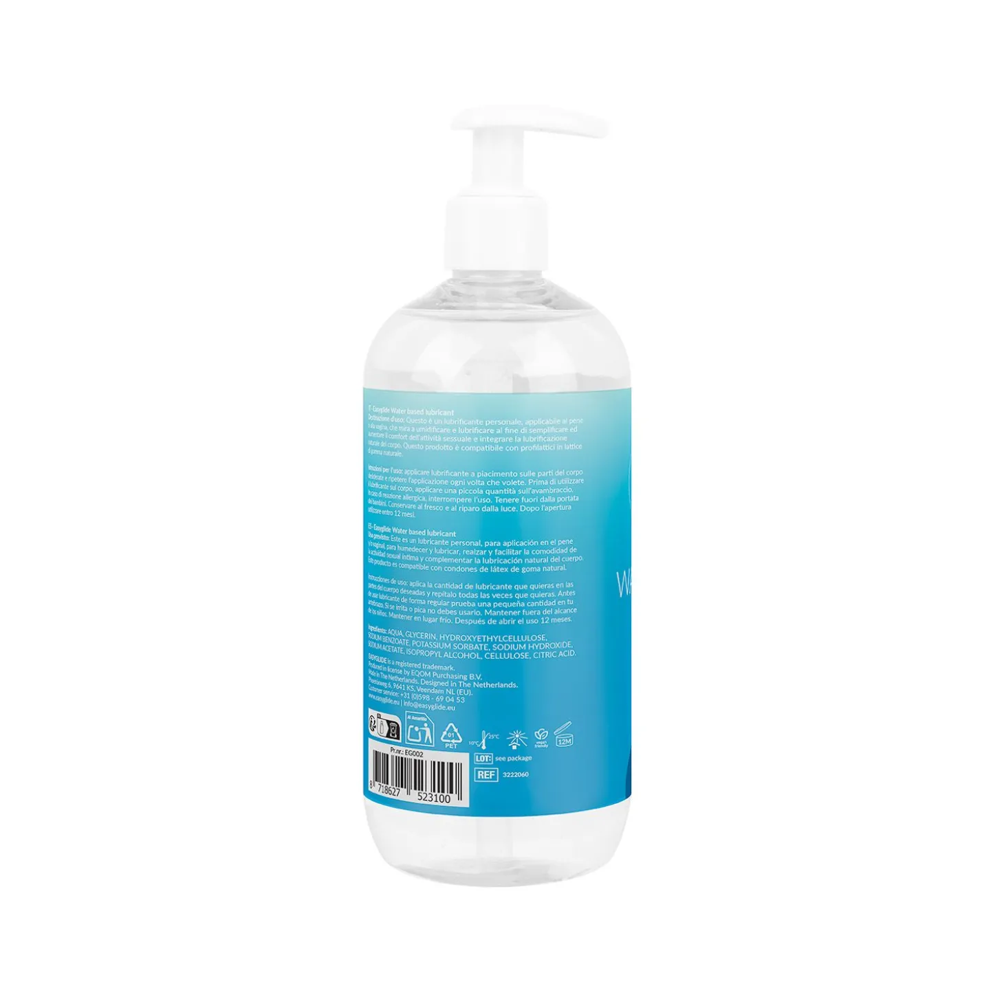 EasyGlide Waterbasis Glijmiddel - 500 ml