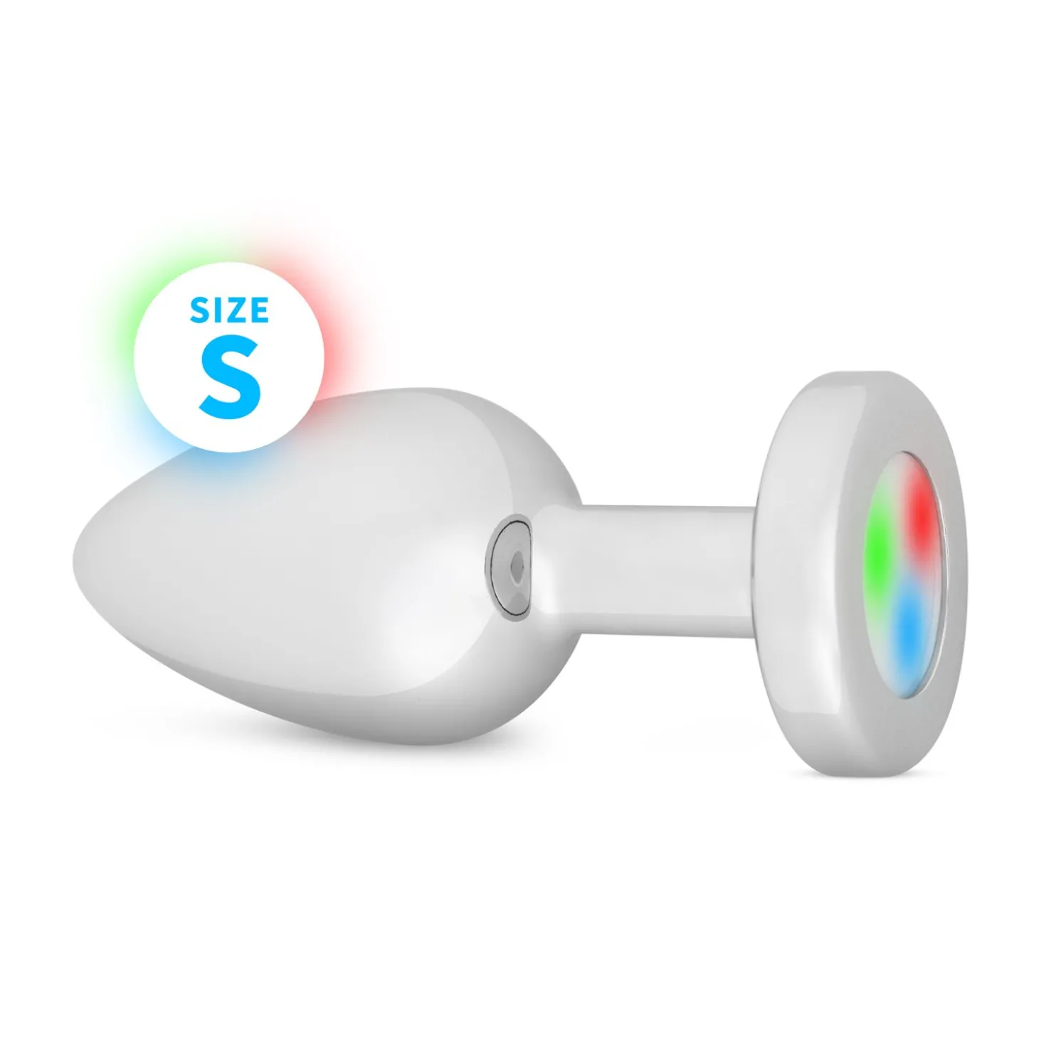 Easytoys Anal Collection - Buttplug LED Small - Zilver
