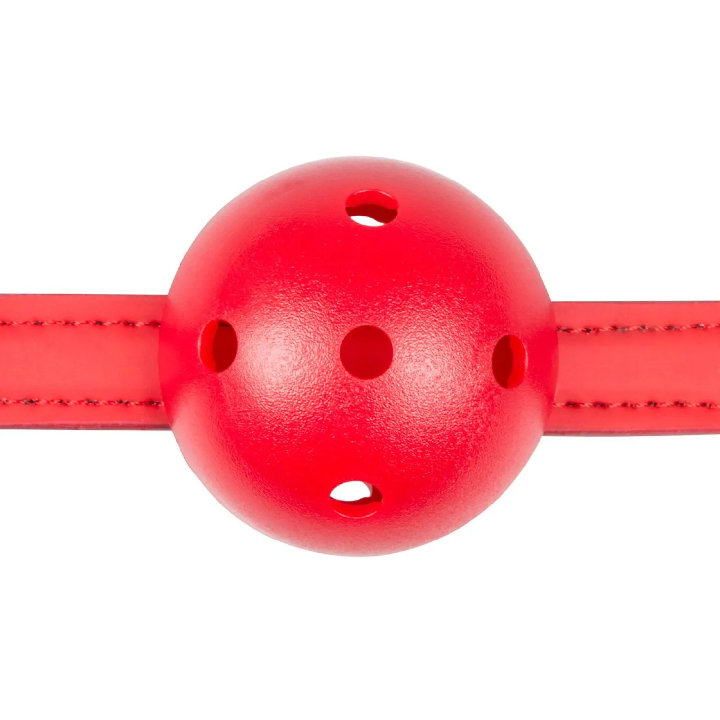 Easytoys Fetish - Ball gag met bal van PVC - Rood