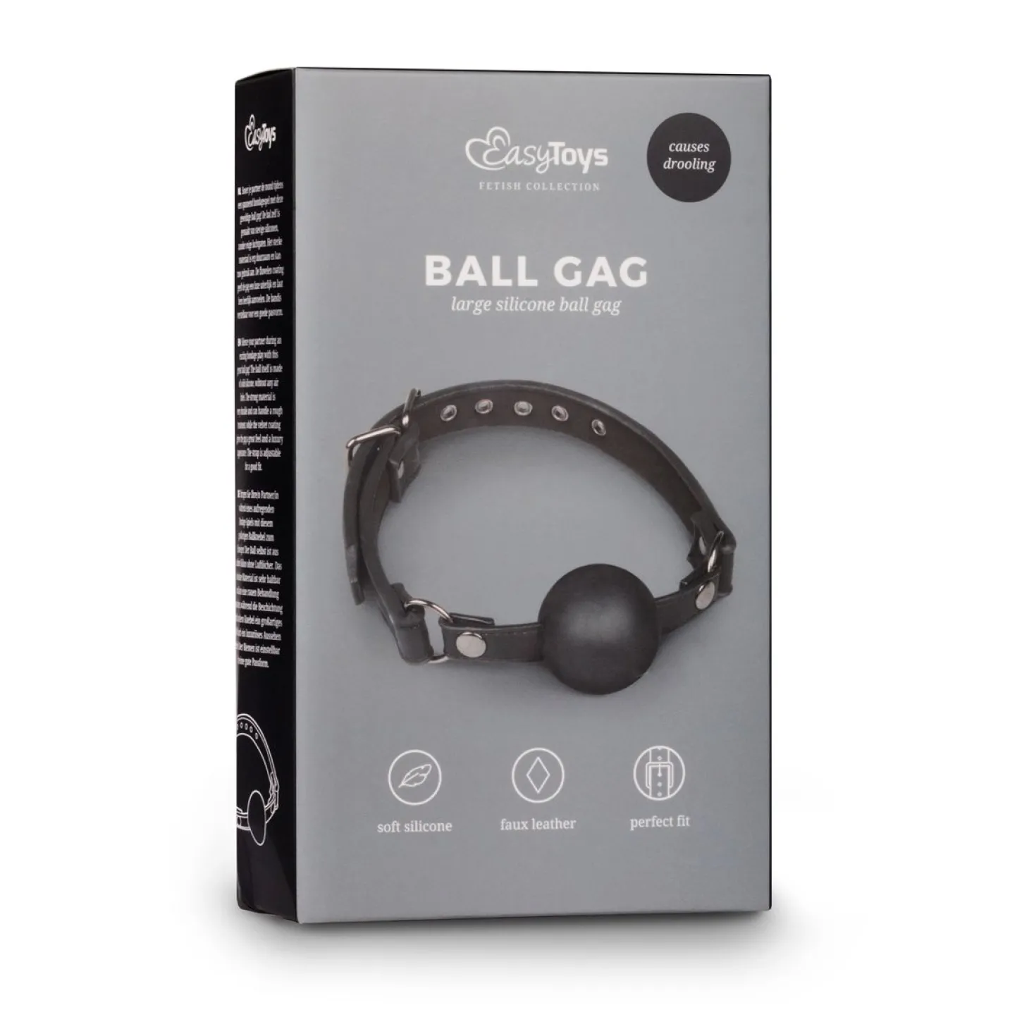 Easytoys Fetish - Ball Gag Met Grote Siliconen Bal