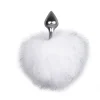 Easytoys Fetish - Buttplug met konijnenstaart - Wit