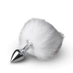 Easytoys Fetish - Buttplug met konijnenstaart - Wit